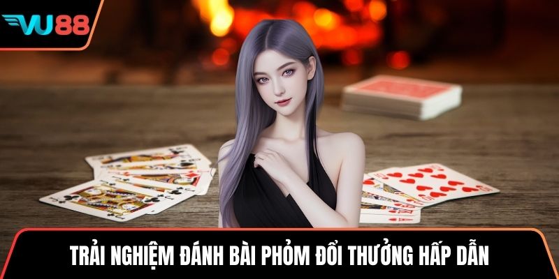 Trải nghiệm đánh bài phỏm đổi thưởng hấp dẫn 